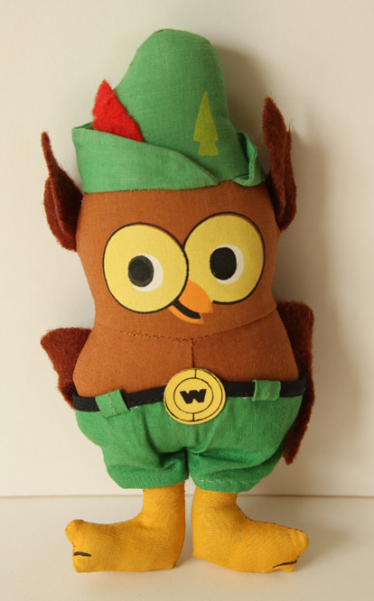 woodsy owl stuffed animal